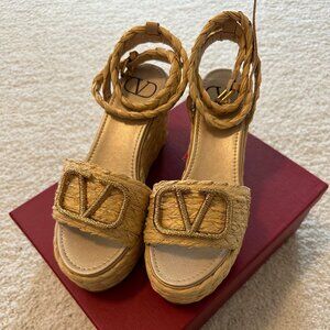 VLOGO Wedge Sandals
